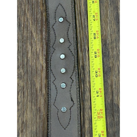 Nocona Men's Western Buffalo Cowboy Style Concho Belt Size 38 New - Picture 6 of 9